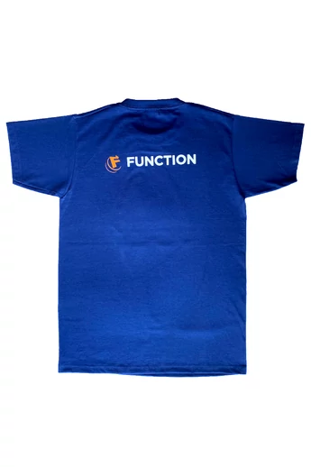 Function T-shirt, Party Animal, Navy Blue