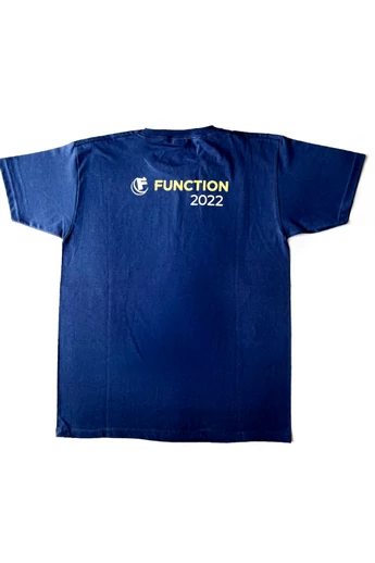 Function 2022 T-shirt, We Are One, Navy Blue