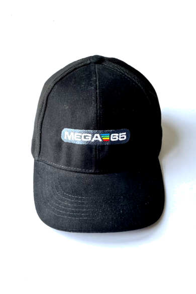 MEGA65 Baseball sapka, fekete