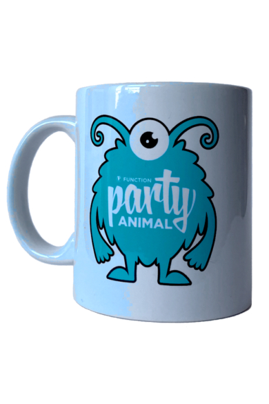 Function Party Animal coffee mug
