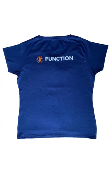 Function rövidujjú póló, Party Animal, Navy Blue, Női