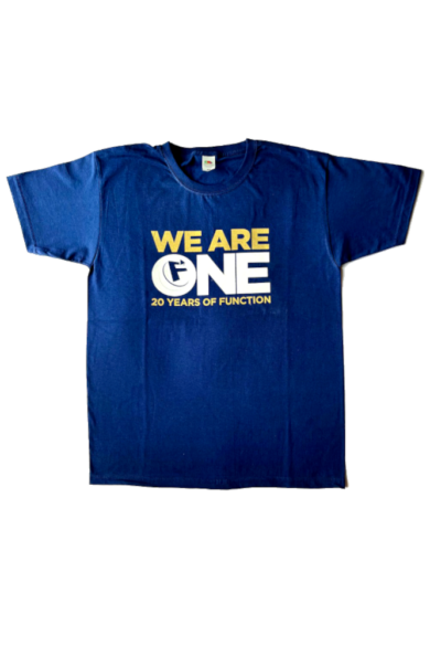 Function 2022 T-shirt, We Are One, Navy Blue